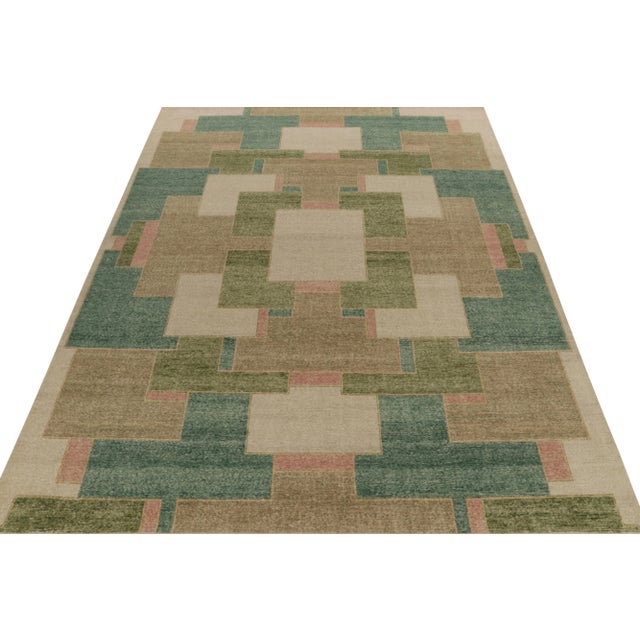 This 6x9 rug design is an exciting new addition to the Homage Collection by Rug & Kilim—an encyclopedia of styles...