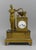 c.1800 Rouchouze Empire Gilt Bronze Mantel Clock For Sale - Image 13 of 18