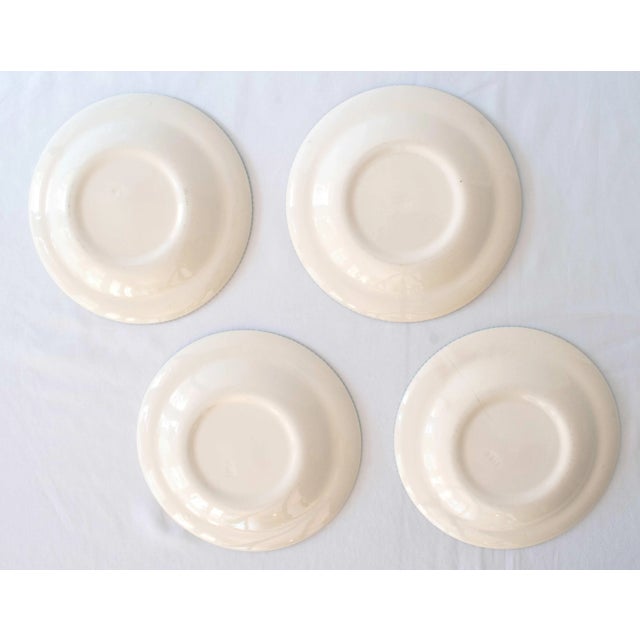 American Mid 20th Century Currier & Ives Salad Plates- Set of 4 For Sale - Image 3 of 10