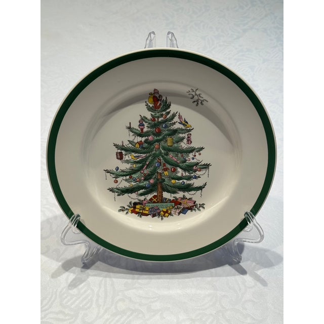 Spode 1970s Made-in England Spode Christmas Tree Place Setting for 12 - 60 pcs For Sale - Image 4 of 12