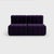 2-Seater Modular Sofa in Jet Fabric by Ambivalenz, Set of 4 For Sale - Image 9 of 18