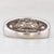 0.90ctw Diamond Anniversary Wedding Band 14k White Gold Size 8.5 For Sale - Image 4 of 8