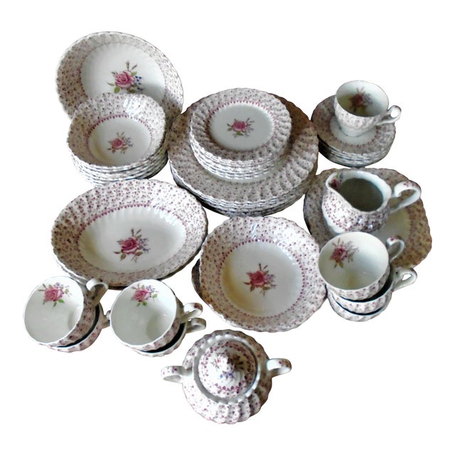 Johnson Bros. Ironstone Service for 8 Dinnerware 52 Piece Set Chairish