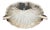 Fluted Silver Shell-Shaped Ashtray For Sale