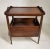 Mid 20th Century Expandable Mahogany and Brass Inlaid Bar Cart For Sale - Image 13 of 14