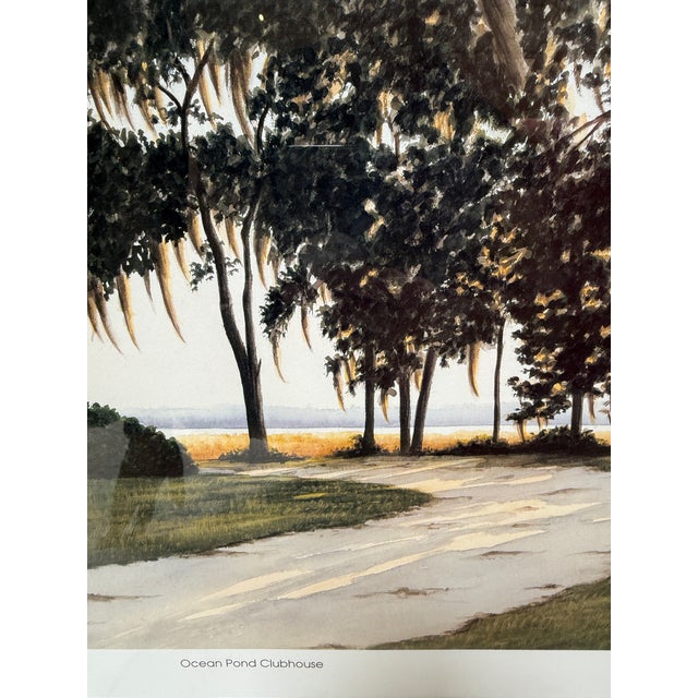 Don Pettigrew Ocean Pond Clubhouse Limited Edition Print, Signed For Sale - Image 9 of 12