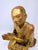 Gold 19th Century Burmese Lacquered Wood Statue: Moggallana For Sale - Image 8 of 9