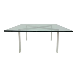 Mid 20th Century Cocktail Table Attributed to Mies Van Rohe for Knoll Barcelona