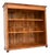 Antique Walnut Open Bookcase, 1920 For Sale