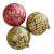 4 PCS Antique Blown Glass Christmas Balls For Sale