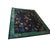 This navy blue antique wool-pile hand-knotted Chinese Art Deco area rug is a refined example of early 20th-century textile...