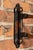 Early 20th Century Japanned Copper Scissor Arm Wall Lamp With Mirrored Art Nouveau Shade For Sale - Image 9 of 18