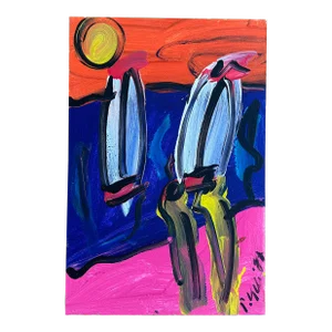 Original 1987 Peter Keil Painting