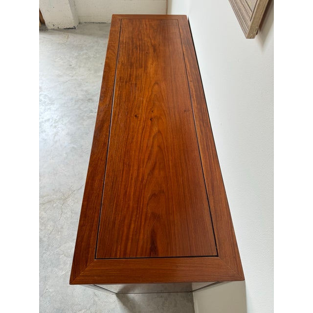 Vintage Baker Ming - Style Asian Chinoiserie Solid Wood Seven - Drawers Dresser For Sale In Miami - Image 6 of 12