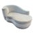 Vladimir Kagan Style Chaise Lounge Post Modern For Sale