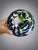 Pyromania Oregon Float Hand Blown Art Glass Orb Ball Paperweight Blue Green Purple Studio Glass Sculpture Coastal Decor Gift 4.5" For Sale In Sacramento - Image 6 of 9