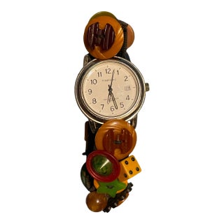 1990s Collectors Bakelite Vintage Penrose Watch For Sale