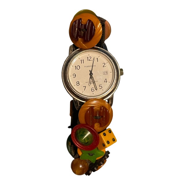 1990s Collectors Bakelite Vintage Penrose Watch For Sale