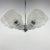 Mid-Century Glass & Chrome Chandelier, 1970s For Sale - Image 4 of 10