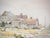 René Leverd, Switzerland, The village of Saint-Gingolph, Watercolor For Sale - Image 4 of 7