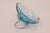 Hazel-Atlas Hazel-Atlas Capri Blue Colony Pattern Chip and Dip Set With Chrome Rack, Circa 1950s For Sale - Image 4 of 4