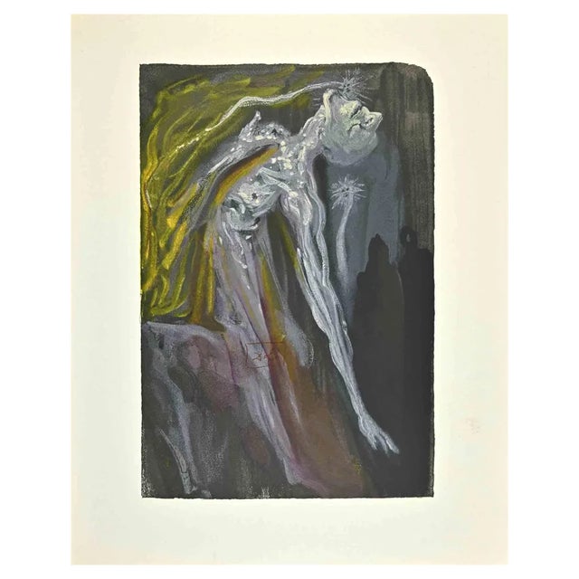 Salvador Dali, Erinnyes, Woodcut Print, 1963 For Sale