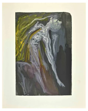 Salvador Dali, Erinnyes, Woodcut Print, 1963