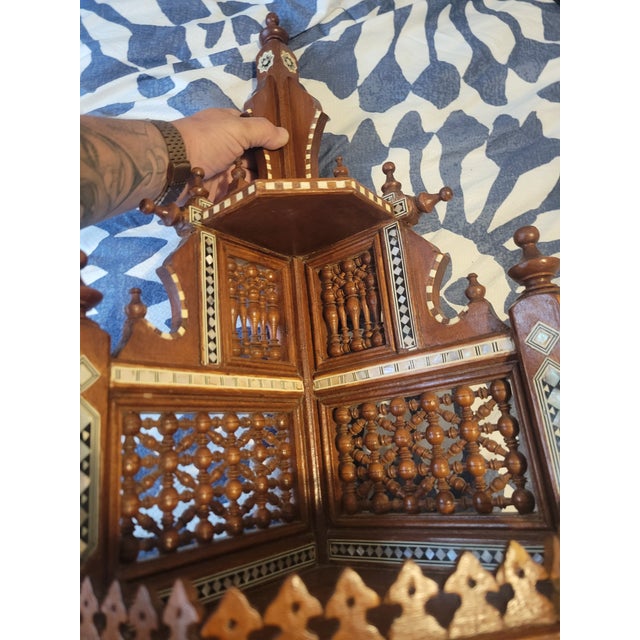 Mid 20th Century Corner Shelf For Sale - Image 11 of 11