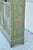 English Chinoiserie Green Distress Painted Tall George III Curio Display Cabinet For Sale - Image 12 of 12