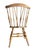 Solid Maple Windsor Duxbury Dining Chairs - Set of 4 - Mid 20th Century For Sale - Image 4 of 5