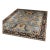 9x12 Ashford Gray Floral Traditional Hand Knotted Wool Carpet Rug For Sale