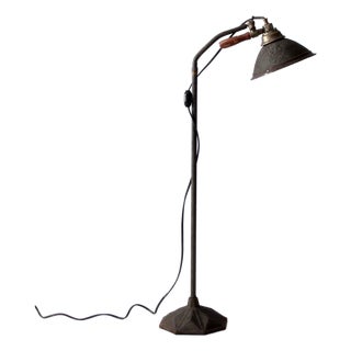 Antique Industrial Task Lamp For Sale