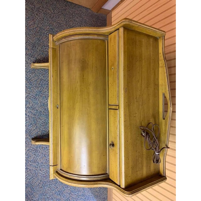 Traditional National Mt. Airy Roll Top Secretary Desk Chairish