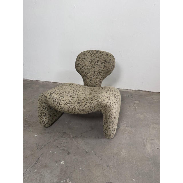 Djinn Chair and Ottoman Set by Olivier Mourgue for Airborne, 1970s, Set of 2 For Sale - Image 9 of 18