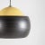 Conspicuous pendant lamp designed by Cari Zalloni and manufactured by Steuler in Germany around 1970. The shade is made of...