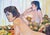 "Michel" - Nudes in a Bed of Chrysanthemums, Figurative Oil Painting Wonderful figurative painting of "Michel" by Berkeley...
