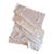 Antique French XL Linen Towel 31.5 X 73.2 Inches Hand Finished Edges Vintage French Trousseau Textile For Sale