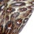 Fratelli Toso Vintage Murano Fratelli Toso Aventurine Millefiori Stars Italian Art Glass Fazzoletto Vase Sculpture For Sale - Image 4 of 6