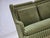 Mid-Century Modern Vintage Danish Two-Seater Sofa in Green Furniture Velour, 1950s For Sale - Image 3 of 18