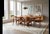 Mid-Century Modern Model 60 Chairs in Teak and Leather by Henning Kjærnulf for Bruno Hansen, 1950s, Set of 4 For Sale - Image 3 of 18
