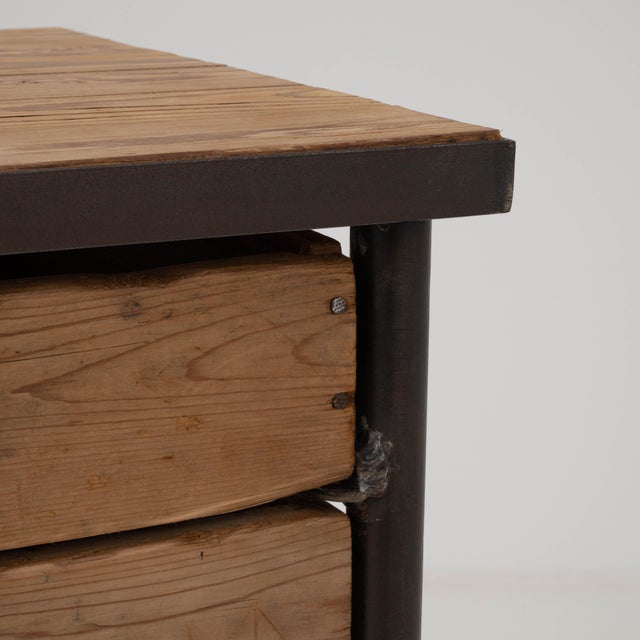 19th Century French Industrial Chest Of Drawers For Sale - Image 12 of 12