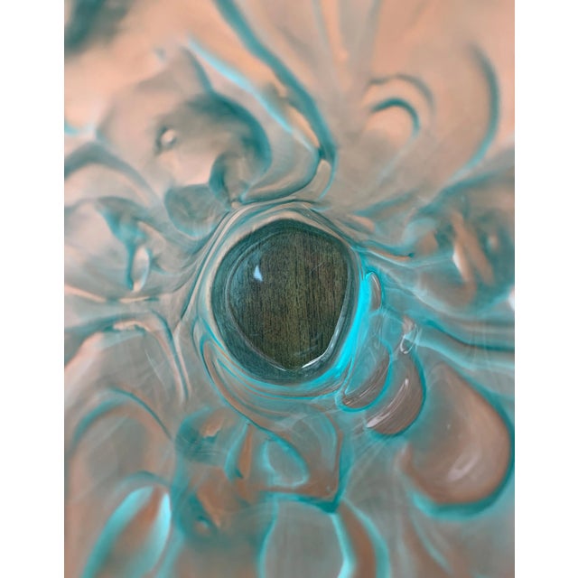 Glass Vintage Glass Vase For Sale - Image 7 of 18