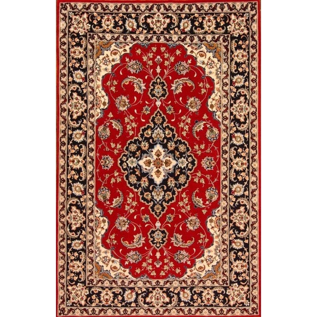 Middle Eastern Rug in Wool For Sale