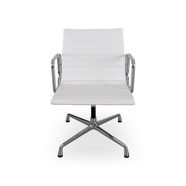 EA 108 Chair in Leather by Charles & Ray Eames for Vitra For Sale - Image 11 of 11