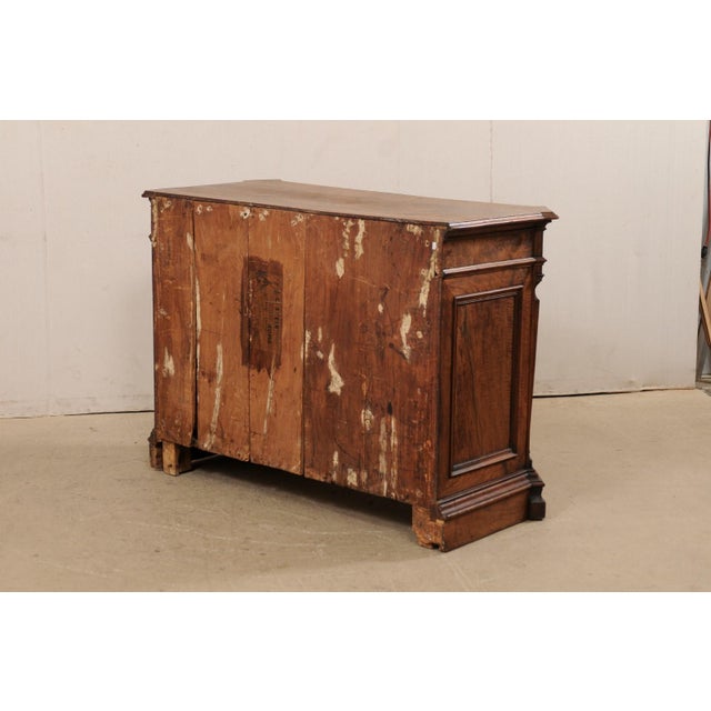 Early 18th C. Chest W/ Secretary, Italy For Sale - Image 4 of 9