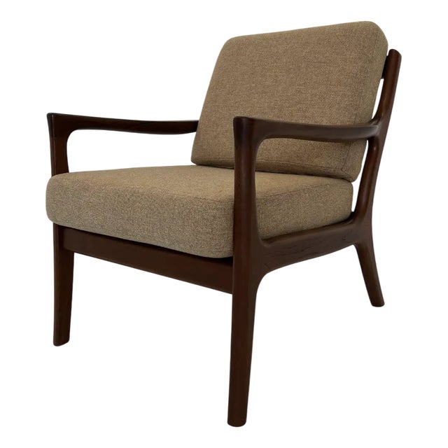 Vintage Danish Teak Lounge Chair, 1960s For Sale