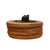 Vintage Iris Apfel Owned Indonesian Wicker Basket Box With Carved Wood Frog For Sale - Image 4 of 11