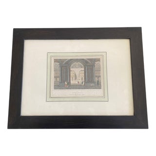 Contrada Dora Grossa, 1700s, Color Print, Framed For Sale