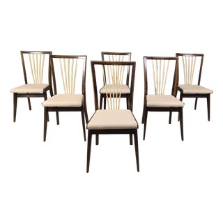 Mid-Century Italian Dining Chairs, 1950s, Set of 6 For Sale