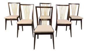 Mid-Century Italian Dining Chairs, 1950s, Set of 6